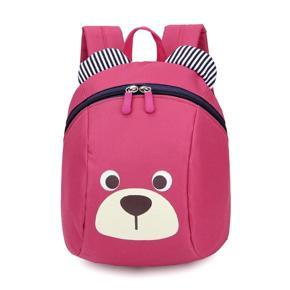 Cartoon Kids School Bags Kindergarten Boys and Girls Backpack Cartoon Cute Bear School Students Bag Pink