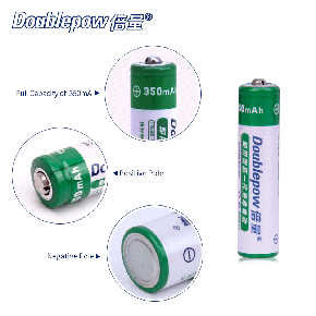 Doublepow 3.7V 10440-AAA Rechargeable Battery-350mAh-1 piece