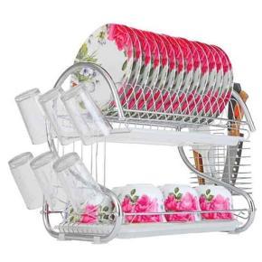 Stainless Steel Dish Drainer Rack - 2 Layer