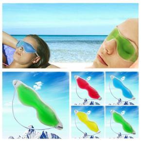 Relaxing Tired Eyes & Headache Relief Hot Cold Cooling Gel Eye Mask Ice Bag 1 pcs