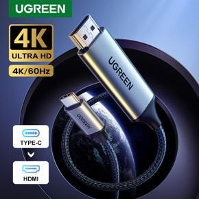 Ugreen USB C HDMI Cable Type C to HDMI Thunderbolt 3 Converter for MacBook Huawei Mate 30 Pro USB-C HDMI Adapter USB Type-C HDMI