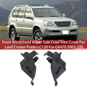 BRADOO Car Front Windshield Wiper Side Cowl Trim Cover for Toyota Land Cruiser Prado LC120 for Lexus-GX470 2003-2009