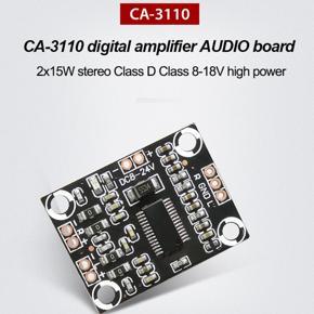 CA-3110 15W Stereo Audio Amplifier Board Class D TPA3110 For Multimedia speaker DVD players Game Machines Music instruments