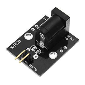 Arduino Electronic Building Block Dc2.1 Power Interface Converter Interface - black