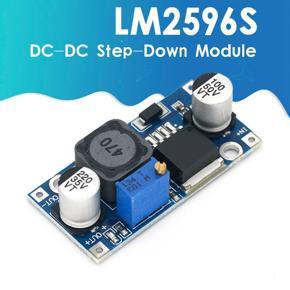 XHHDQES LM2596S DC-DC Step-Down Power Supply Module 3A Adjustable Step-Down Module LM2596 Voltage Regulator 24V 12V 5V 3V,10Pcs