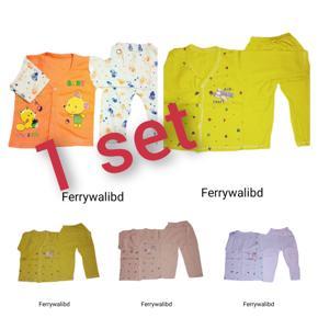 1 set New Born Baby full Sleeve T-Shirt Sets ferrywalibd anker set kipper ramper full hata shirt  uni