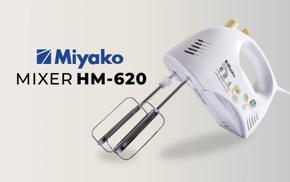 Miyako Hand Mixer HM-620 (Egg Beater) Made in Indonesia