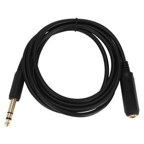 headphones extension cord-2pcs x Extension Cable-black