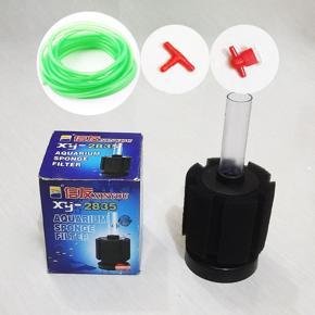 Aquarium Biochemical Sponge Filter (XINYOU XY-2835) - 20 TO 40 Liter Use - Freshwater/Saltwater fish tank | Provide filtration and oxygen to your aquarium