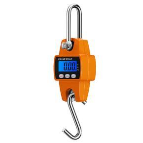 300kg/50g Electronic Crane Scale Digital Hanging Scale Mini Hoisting Scale Industrial Electronic Hook Scale for Luggage Fish Farm Hunting