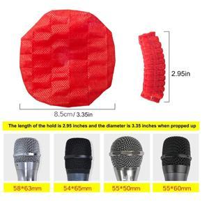 microphone Accessories-100 x Red Microphone Covers
100 x Yellow Microphone Covers-yellow & red