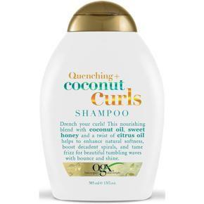 OGX Quenching + Coconut Curls Shampoo, Sulfate Free, 385ml