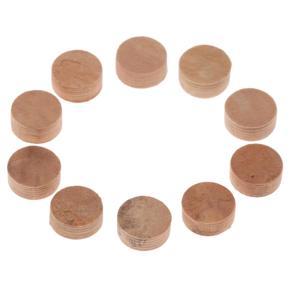 10Pcs Water Key Water Key Spit Valve Cork Pad For Trumpet Trombone Repair Accessories Diameter 9Mm Thickness 4Mm