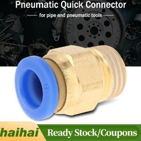 Rotate 360 Degree Bear High Pressure Pneumatic Quick Connector Excellent Sealing 10pcs Brass Air for pipe and pneumatic