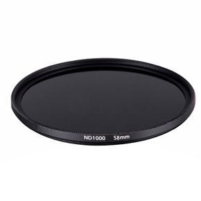 58MM Filter Adjustable Neutral Density ND1000 Reducer ND Camera Filter Ultra Slim, Waterproof