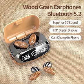 Sports Bluetooth 5.2 Wireless Headphones Waterproof HD Digital Display 9D Stereo Music In-ear Earbuds Touch Cotrol Handsfree Sport Headset