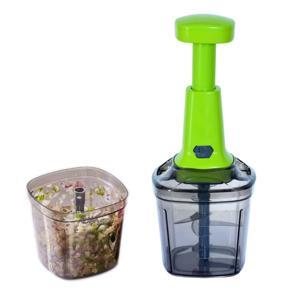 Plastic Mix Color Vegetables Chopper 1100 Ml, For Kitchen Usage