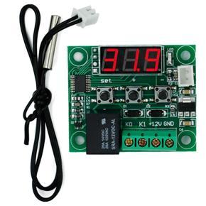 W1209 LED Digital Thermostat Temperature Control Thermometer Thermo Controller Switch Module DC 12V Waterproof NTC Sensor