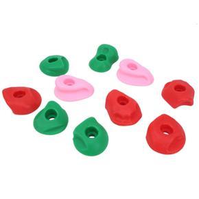 10pcs Climbing Holds Multiâ€‘Colored Large Rock Outdoor Wall Grips