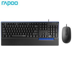 Rapoo NX2000 Wired Keyboard Mouse Set Home Office Use Keyboard Mouse Set For Computer