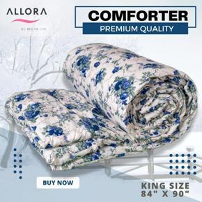 Comforter blanket double Size Printed Fluffy Comforter (King Size Comforter) Poly Filler Lightweight Comforter for winter.