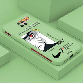 Hontinga for Redmi Note 9S Case Side Design New Anime Naruto for Boys Back Cover Soft Square Edge Pattern Liquid Silicone Trend Phone Cases