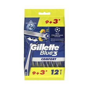 Gillette Blue3 Comfort Disposable 9+3 Razor -...