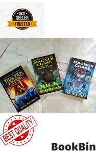 Rick riordan এর magnus chase and the gods of asgard সিরিজ (3 book সেট)