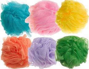 Loofah Flower Bath Ball Tubs Cool Belt Towel Scrubber Body Cleaning Mesh Shower Wash Sponge Bath Brush-1pcs