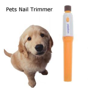 Electric Protable Painless Pet Nail Clipper Dog Cats Paw Nail Trimmer Cut Pets Grinding File Kit Grooming Products -