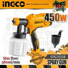 SPRAY GUN INDUSTRIAL 450W INGCO (SPG3508)