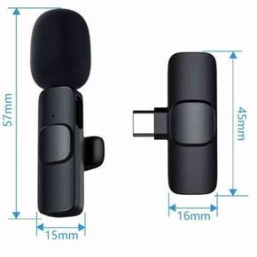 K9 Wireless Microphone Plug-Play Auto-Syncs Mic For C Type