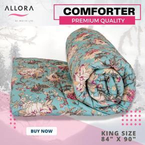 Comforter blanket double Size Printed Fluffy Comforter (King Size Comforter Blanket) Poly Filler Lightweight Comforter for winter.