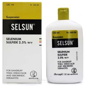 Selsun Seleniv-Sulfid 2.5% - Dandruff Shampoo - 120Ml