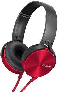 Extra Bass XB450AP Headphones - Red