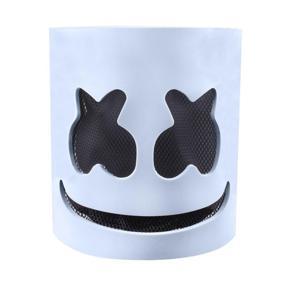 Marshmallow Mask Hood Halloween Holiday Supplies Professional Multicolor-marshmello