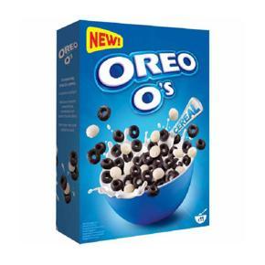Oreo O's Cereal - American Cereal, Sweet and Crunchy Breakfast, Chocolate Flavour - Box of 1, 311g Oreo Snack