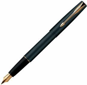 PARKER Parker Frontier Matte Black (Gold Nib) GT Fountain Pen Fountain Pen