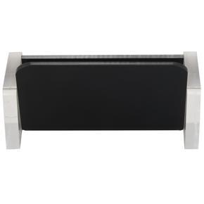 XHHDQES 2X Acrylic Desktop Business Card Holder Display for Desk Elegant Business Card Stand for Office Black