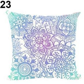 Boho Geometric Beach Painting Living Room Sofa Linen Cushion Cover Pillow Case