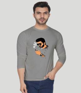 Smart Smoking Ash long Sleeve T-Shirt For Men