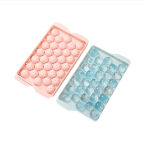 33 Grid Reusable Round Ice Cube Mold Ball Ice Cube Maker DIY Ice Cream Kitchen Accessories