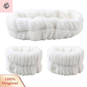 Sunnyheart Facial Makeup Headband Sweet Face Wash Wristband Headband