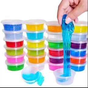 Box of 12 pcs Gel Slime Set Bowls Play-dough For Kids 12 colors