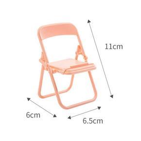 Steve Cute Little Chair Mobile Phone Holder Desk Foldable Green