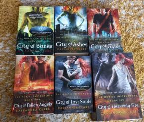 The Mortal Instruments 6 Books Series by Cassandra Clare  -Paperback