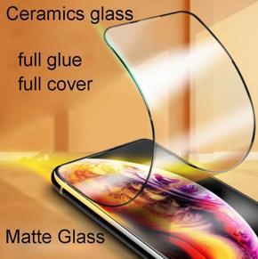 Huawei Y7A / Huawei P SMART (2021) / Honor 10X Lite -  9D Matte Film Ceramics Unbreakable Tempered Glass Full Cover Soft Screen Protector