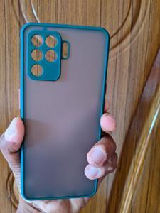 OPPO Reno 5Z Translucent Smoky Matte Cover (Shockproof And Anti-Drop Protection) Frosted Case