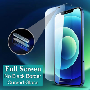 Dust Net Tempered Glass For iPhone 11 / iPhone XR No Black Border Screen Protector Full Cover Glass