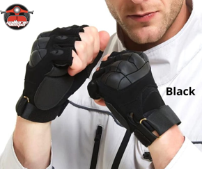 Best Tactical Fingerless Motorcycle Gloves Half Finger Gloves for Biker